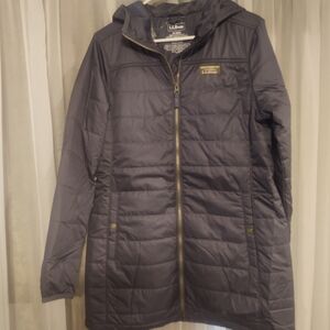 LL Bean Black Puffer Jacket